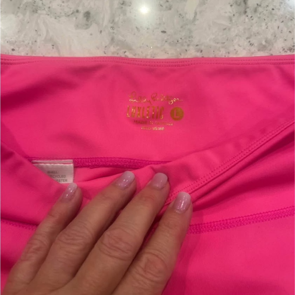 Lilly Pulitzer Vibrant Pink Leggings - Picture 2 of 2